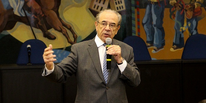 O presidente do TCEMG, conselheiro Sebastião Helvecio (Foto: Karina Camargos Coutinho)